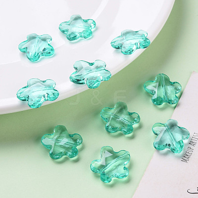 Transparent Acrylic Beads TACR-S154-32B-68-1