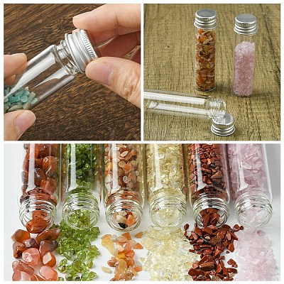 30Pcs Empty Glass Bead Storage Tubes AJEW-YW0001-16A-1