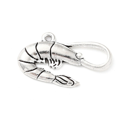 Tibetan Style Alloy Pendants PALLOY-P293-089AS-1