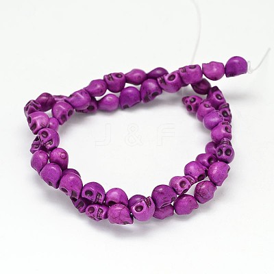 Dyed Synthetic Turquoise Bead Strands G-M145-09-B-1