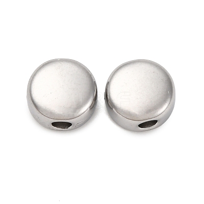 304 Stainless Steel Beads STAS-C128-03A-P-1