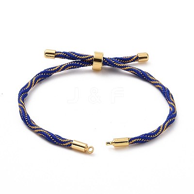 Nylon Cord Silder Bracelets MAK-C003-03G-24-1