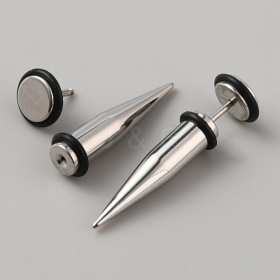Stainless Steel Ear Taper Stretcher EJEW-WH0014-31B-P-1