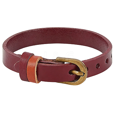 Cowhide Cord Bracelets BJEW-WH20005-008AB-03-1