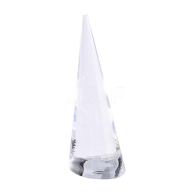 Acrylic Organic Glass Ring Displays X-RDIS-G005-04C-1