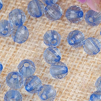 Transparent Acrylic Beads TACR-NH0001-H-03-1