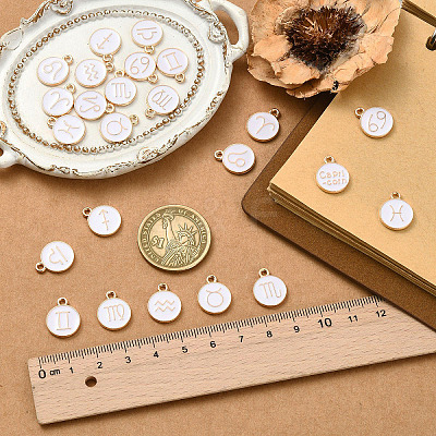 Alloy Enamel Pendants ENAM-YW0001-100-1