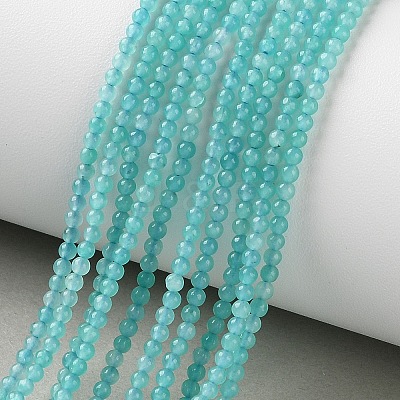 Natural Amazonite Beads Strands X-G-Z150-B01-2mm-1