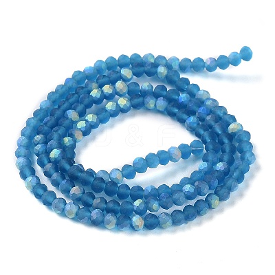 Imitation Jade Glass Beads Strands EGLA-YW0003-19A-23-1