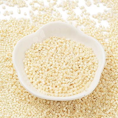 Baking Paint Glass Seed Beads SEED-S042-15B-25-1