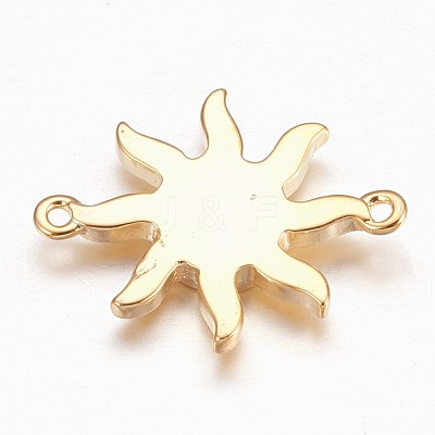 Synthetic Opal Links Connectors KK-K228-06-G-1