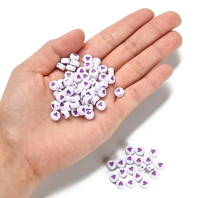 Opaque Acrylic Beads X1-MACR-N008-57D-1