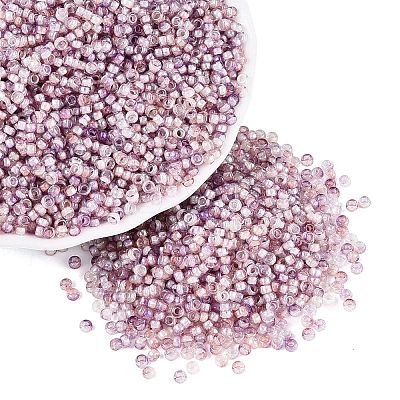 Picasso Glass Seed Beads SEED-Q041-02J-1