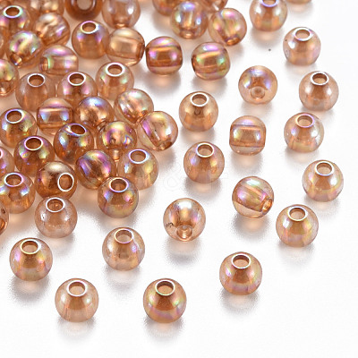 Transparent Acrylic Beads MACR-S370-B6mm-761-1