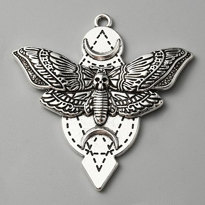 Alloy Pendants PALLOY-WH0105-27AS-1