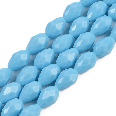 Opaque Solid Color Beads Strands EGLA-N013-P10mm-D10-1
