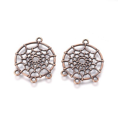 Tibetan Style Alloy Chandelier Components Links TIBE-A30127-R-NR-1