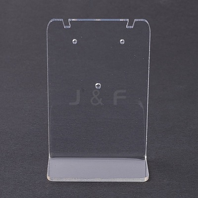 Acrylic Earring Stands Displays X-EDIS-F005-02-1