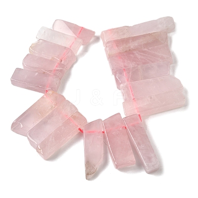 Natural Rose Crystal Beads Strands G-S386-D12-1