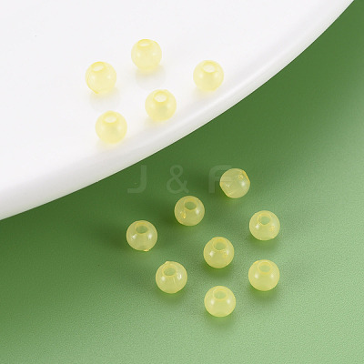 Imitation Jelly Acrylic Bead Caps MACR-S371-11-E01-1