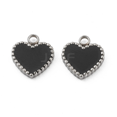 Fashion 304 Stainless Steel Enamel Charms STAS-Z009-12P-1