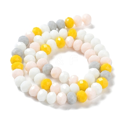 Glass Beads Strands EGLA-A034-M8mm-39-1