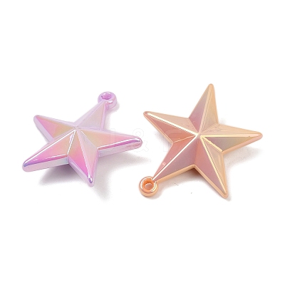 Opaque Acrylic Pendants OACR-B031-25-1