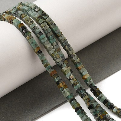 Natural African Turquoise(Jasper) Beads Strands G-N342-83-1
