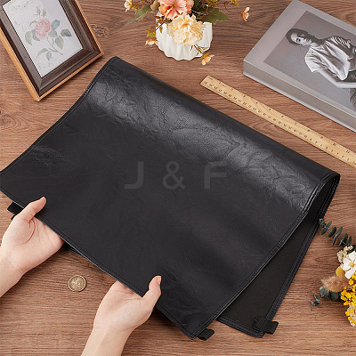 PU Leather Lounge Chair Headrest Cover AJEW-CL0003-56A-1