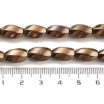 Synthetic Non-magnetic Hematite Beads Strands G-P545-G02-01D-1