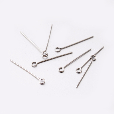 304 Stainless Steel Eye Pin STAS-E075-08-1