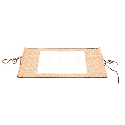 Polyester Horizontal Painted Scroll LS-AJEW-WH0230-78B-1