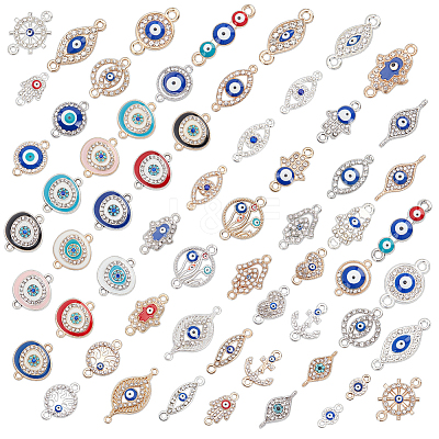 Evil Eye Jewelry Making Finding Kit DIY-NB0008-22A-1