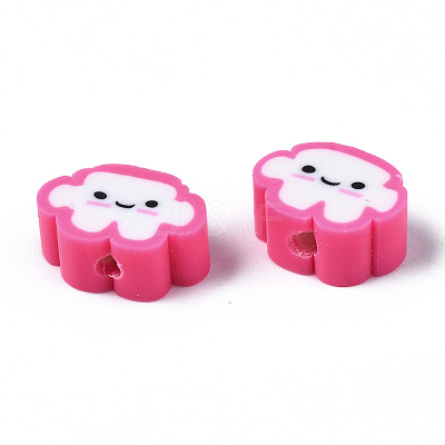 Handmade Polymer Clay Beads LS-X-CLAY-N008-033E-1