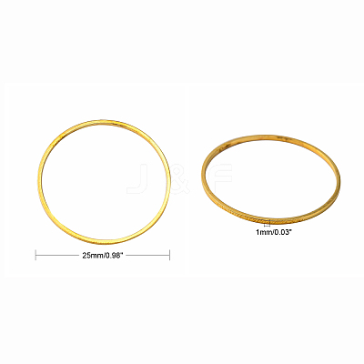 Brass Linking Rings EC18725MM-G-1