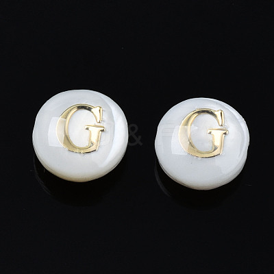 Natural Freshwater Shell Beads SHEL-S278-036G-1