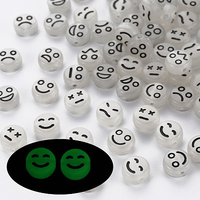 Luminous Acrylic Beads LACR-Q003-002-1