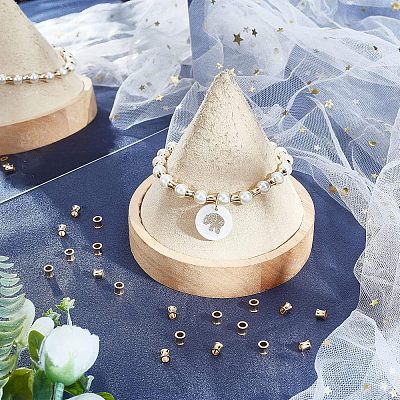 SUPERFINDING 100pcs Brass Beads KK-FH0003-31-1