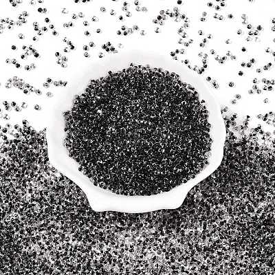 8/0 Inside Colours Transparent Glass Seed Beads X1-SEED-T007-06A-1