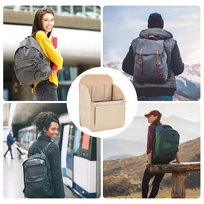 Felt Backpack Organizer Insert FIND-WH0248-288A-03-1