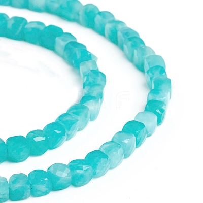 Natural Amazonite Beads Strands G-E560-A02-4mm-1