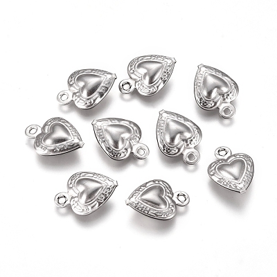 Tarnish Resistant 304 Stainless Steel Charms STAS-I138-14P-1