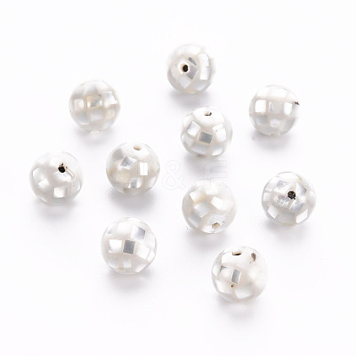 Resin Beads SSHEL-T014-38-8mm-04-1