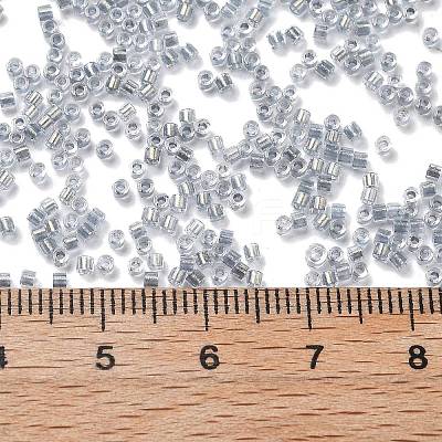 Transparent Inside Colours Glass Seed Beads SEED-H003-04C-1