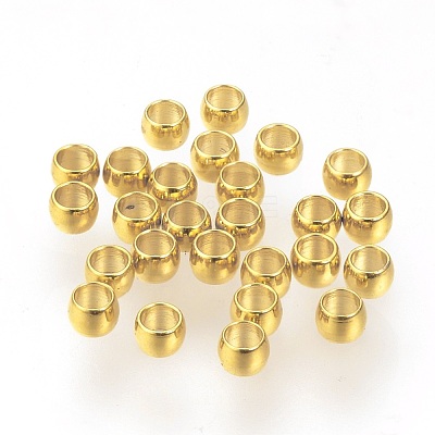 304 Stainless Steel Spacer Beads STAS-R065-31G-1