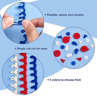 150Pcs 4-Hole Resin Sewing Buttons DIY-PH0008-68-1