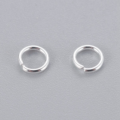 Tarnish Resistant 304 Stainless Steel Open Jump Rings STAS-E464-09I-S-1