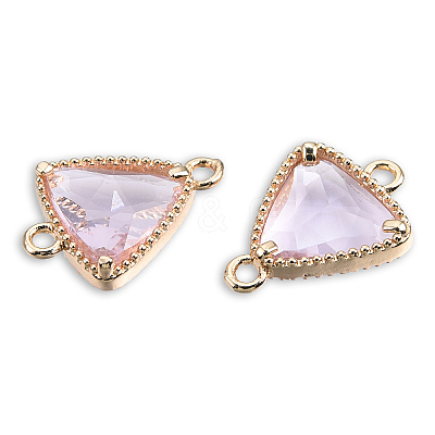 Transparent K9 Glass Connector Charms GLAA-N038-60-F01-1