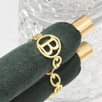 Brass Open Cuff Rings for Women RJEW-K289-01G-B-1