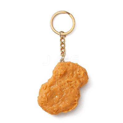 Imitation Food Keychains KEYC-WH0024-21B-1